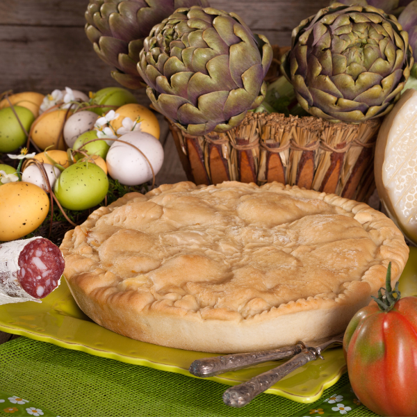 Traditional Italian Easter Pie - Pizza Rustica