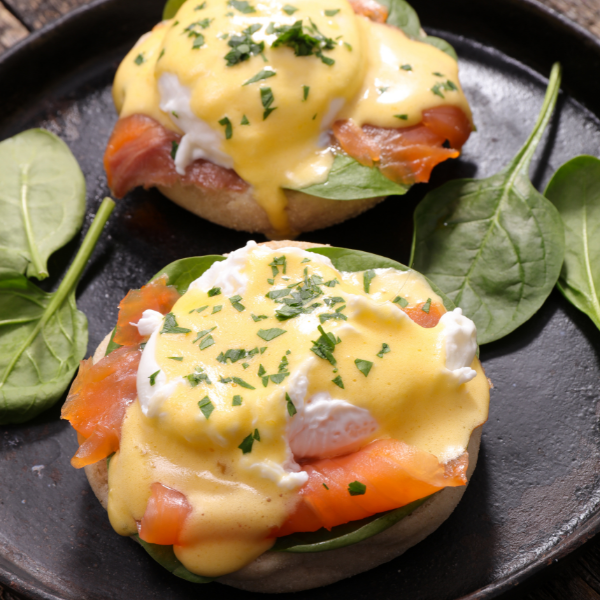Smoked Salmon Eggs Benedict