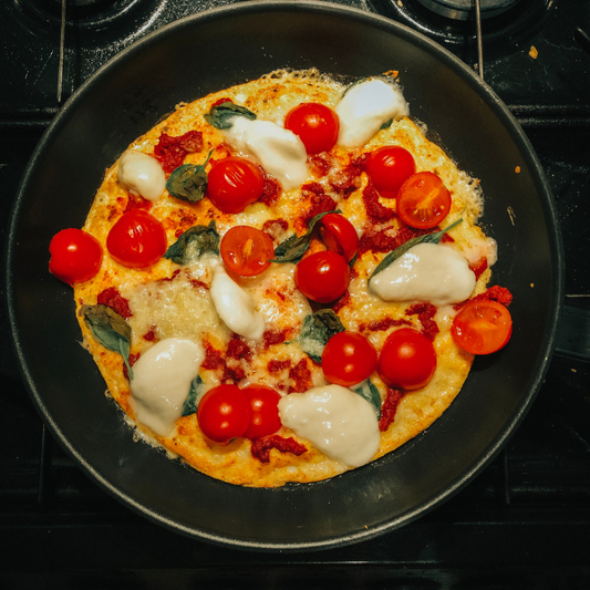 Omelet Pizza Recipe