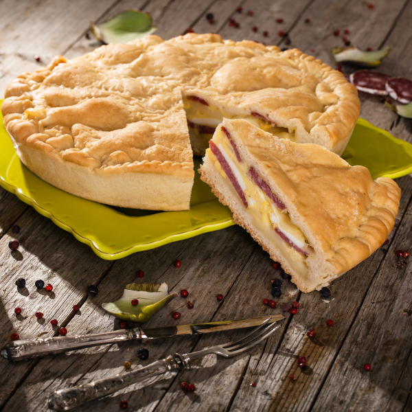 Traditional Italian Easter Pie - Pizza Rustica
